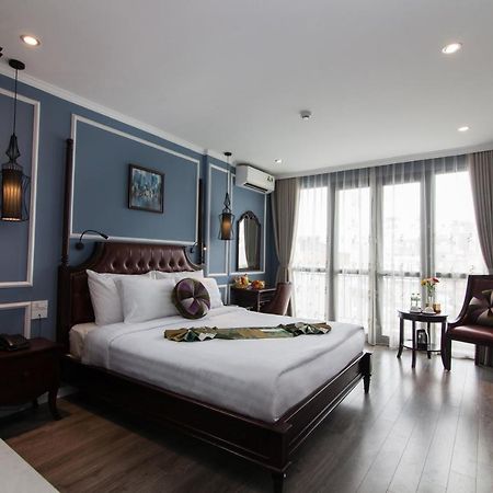 Hanoi Crystal Pearl Hotel Bagian luar foto