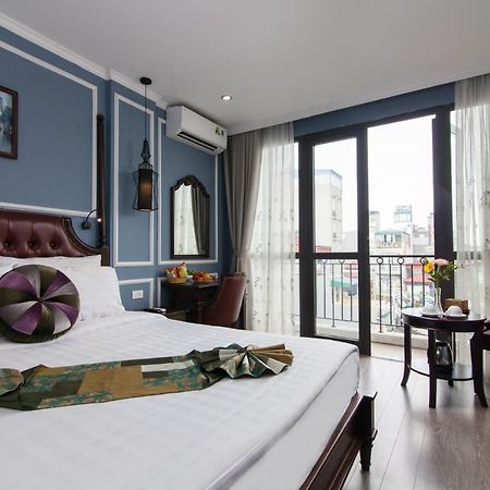 Hanoi Crystal Pearl Hotel Bagian luar foto