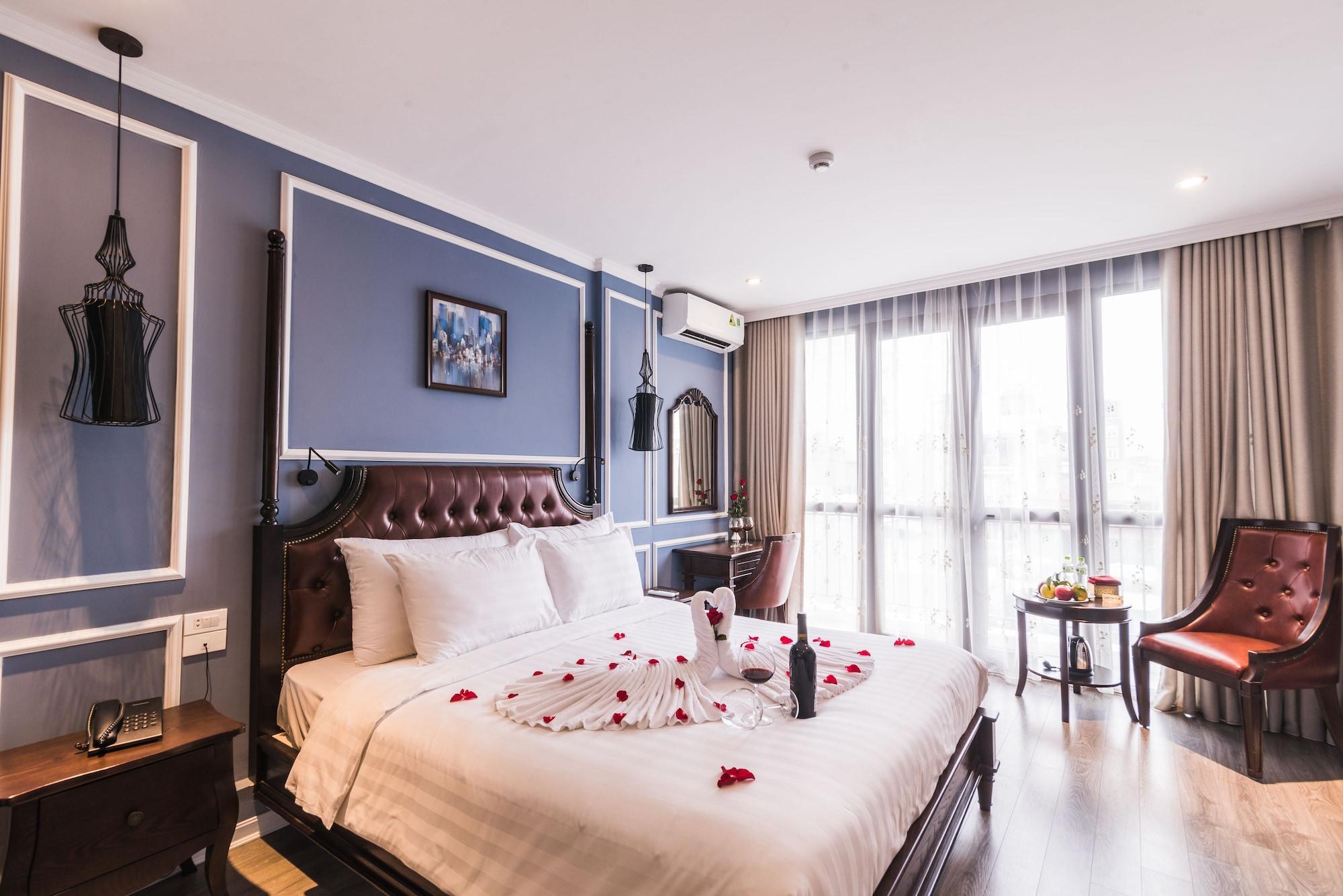 Hanoi Crystal Pearl Hotel Bagian luar foto