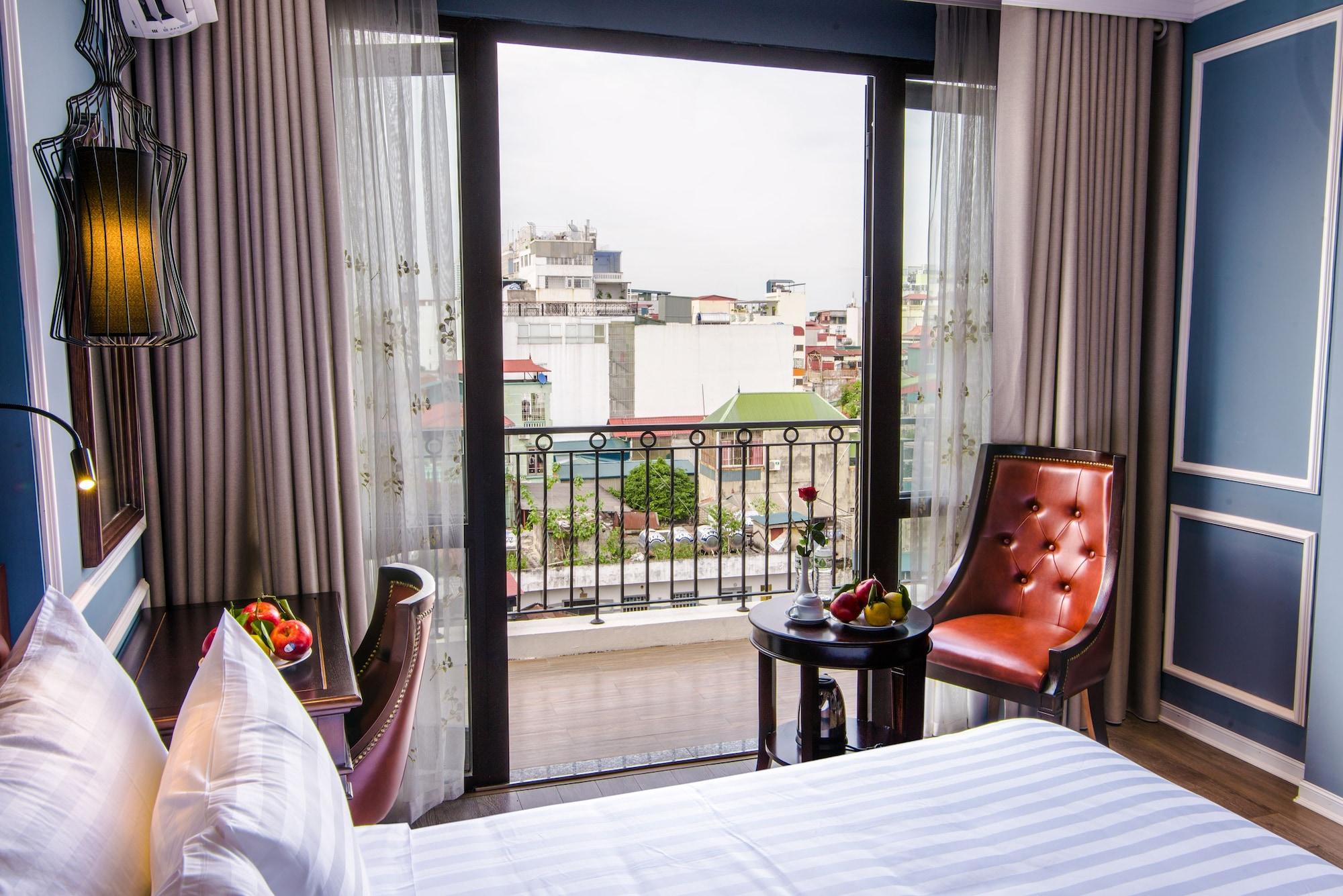Hanoi Crystal Pearl Hotel Bagian luar foto