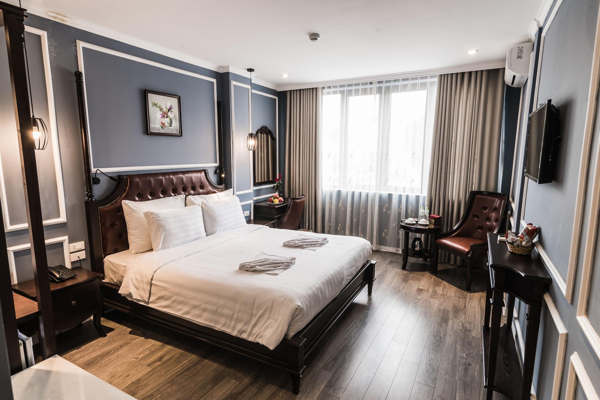 Hanoi Crystal Pearl Hotel Bagian luar foto
