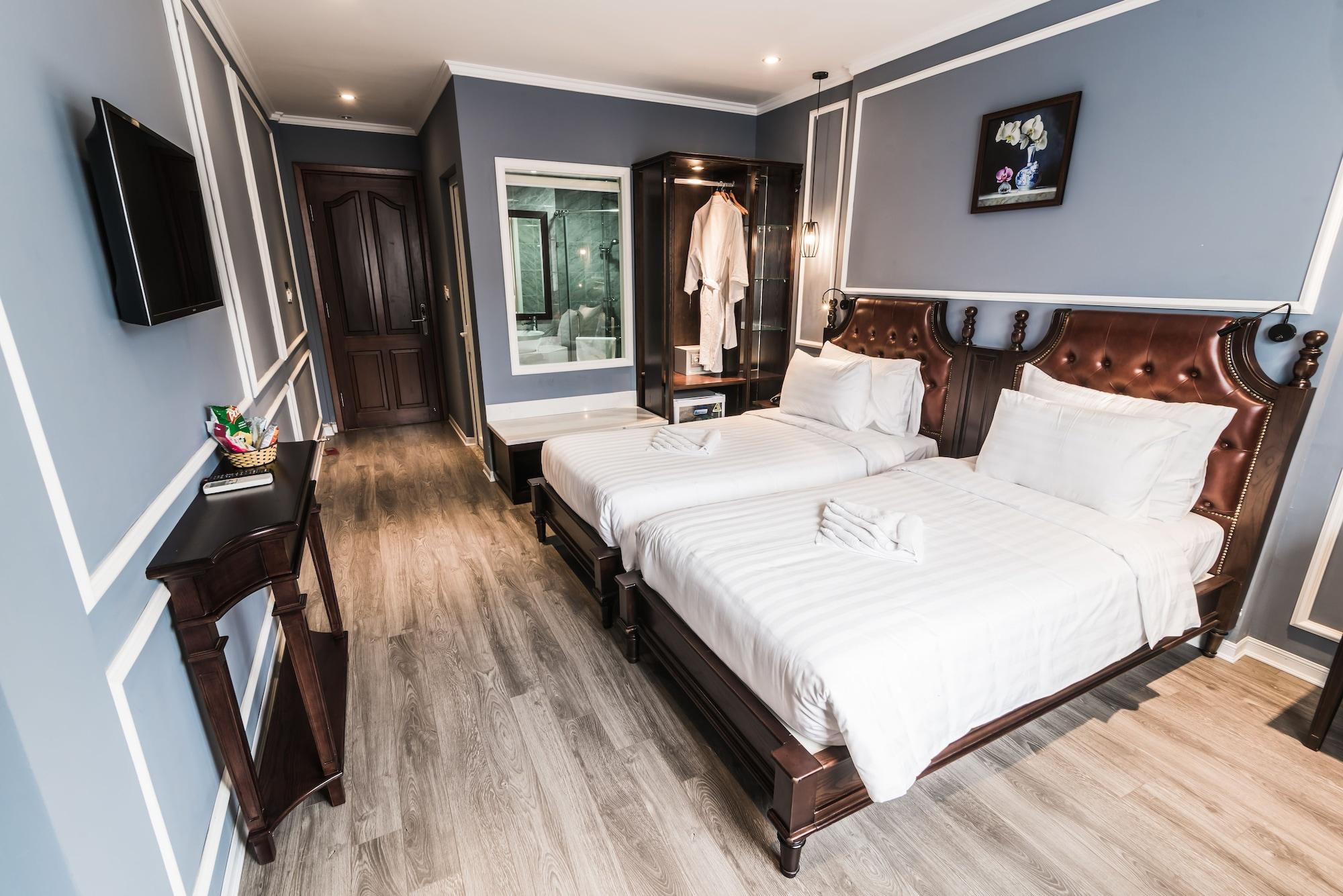 Hanoi Crystal Pearl Hotel Bagian luar foto