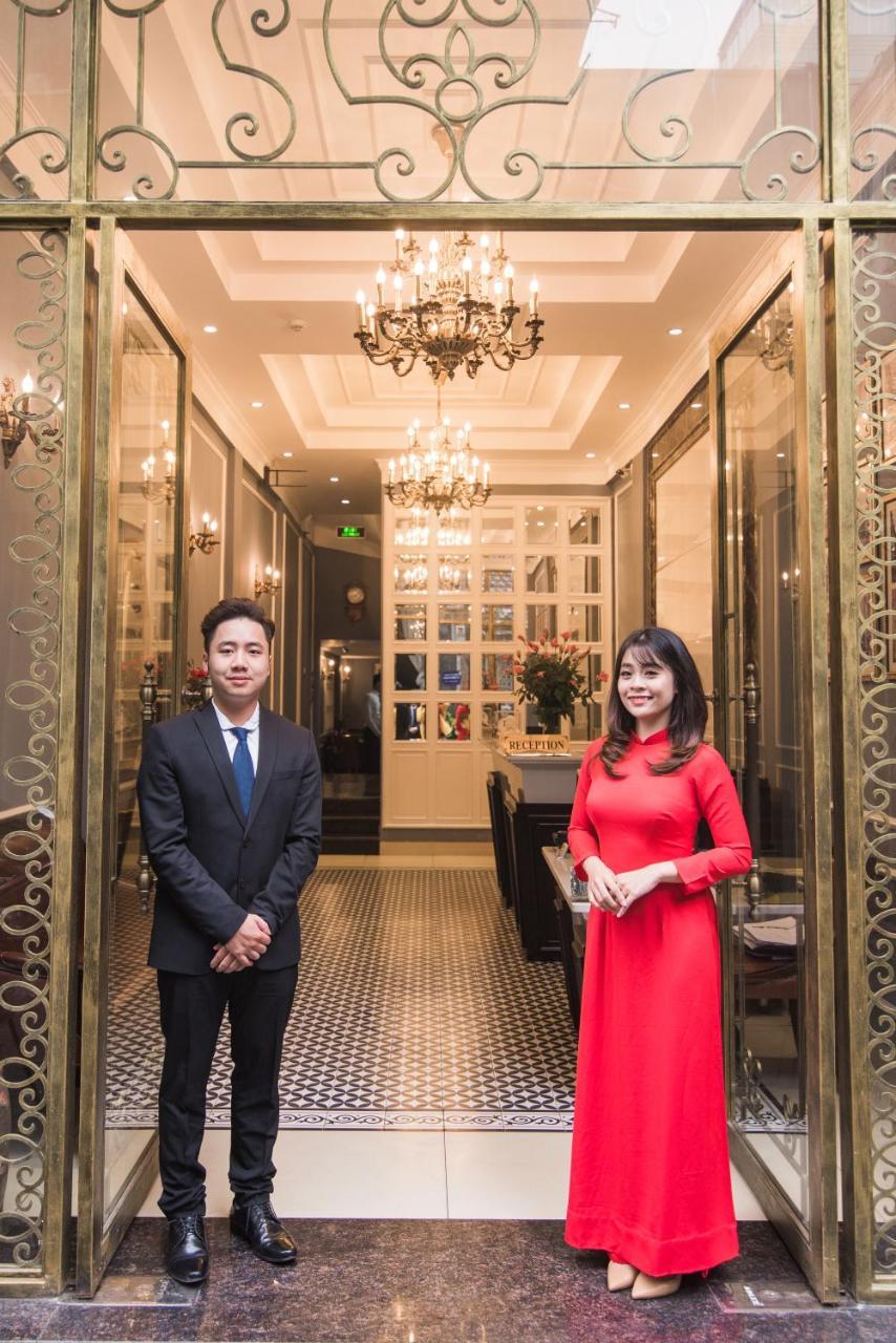 Hanoi Crystal Pearl Hotel Bagian luar foto