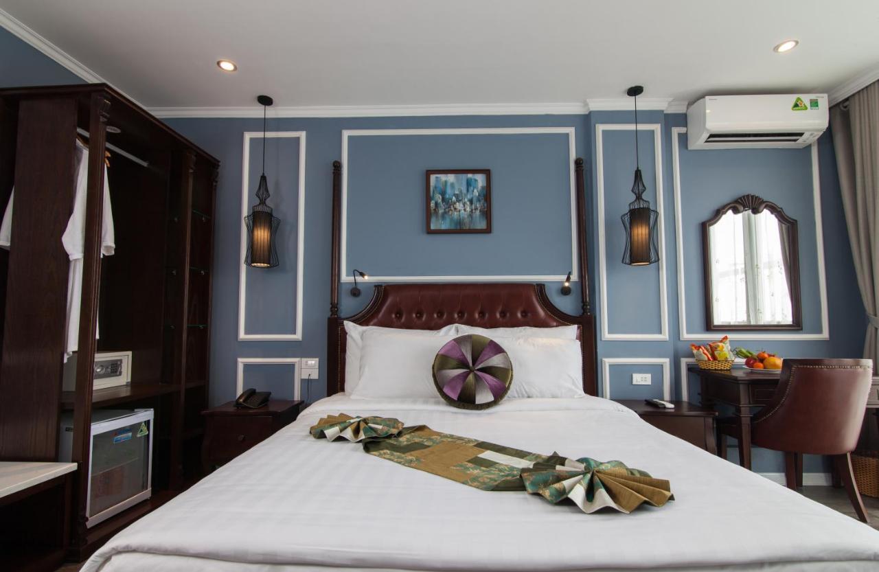 Hanoi Crystal Pearl Hotel Bagian luar foto