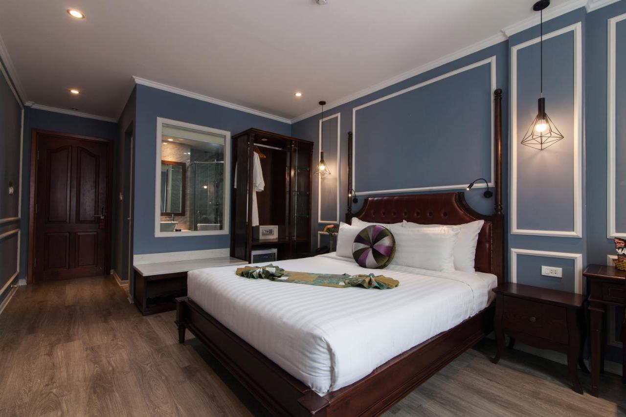 Hanoi Crystal Pearl Hotel Bagian luar foto