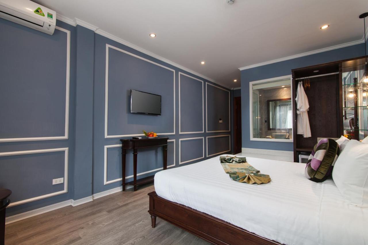 Hanoi Crystal Pearl Hotel Bagian luar foto